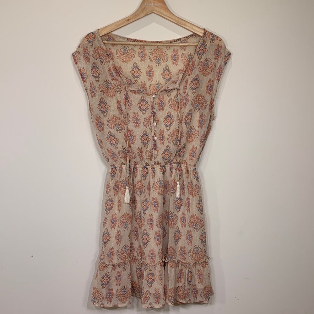 Summer Hollister Indie Print Dress